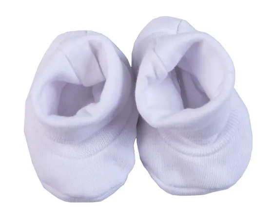 2-Pack Blank Ribbed Shoes Made From 100% Cotton