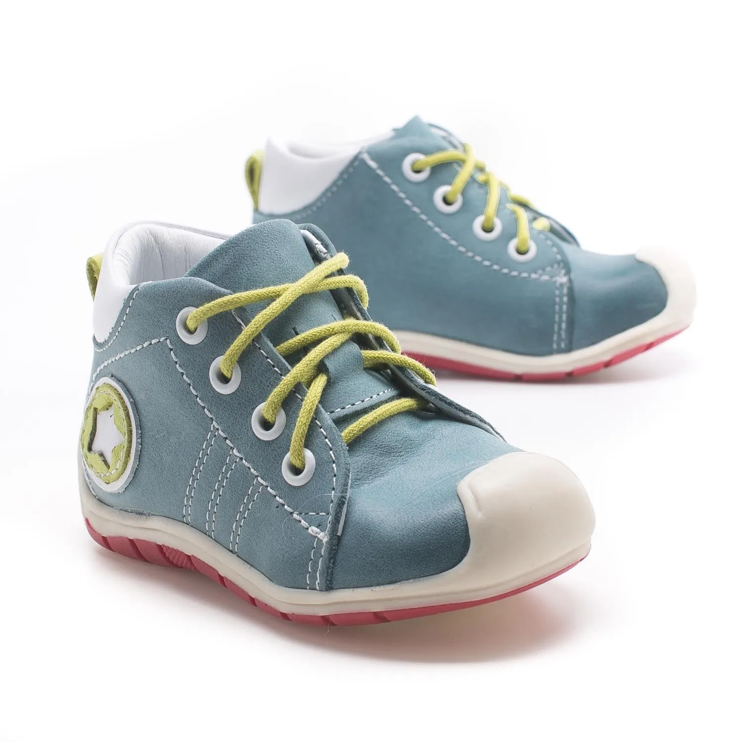 (2388D-1) Emel lace up shoes green