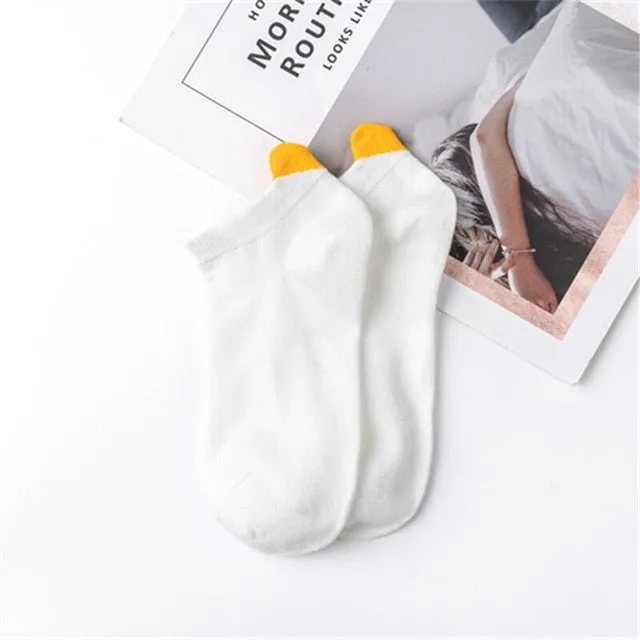 6 Pair Heart Ankle Socks