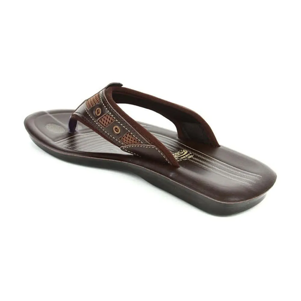 A-HA By Liberty CT-001 Men Casual Brown Slippers