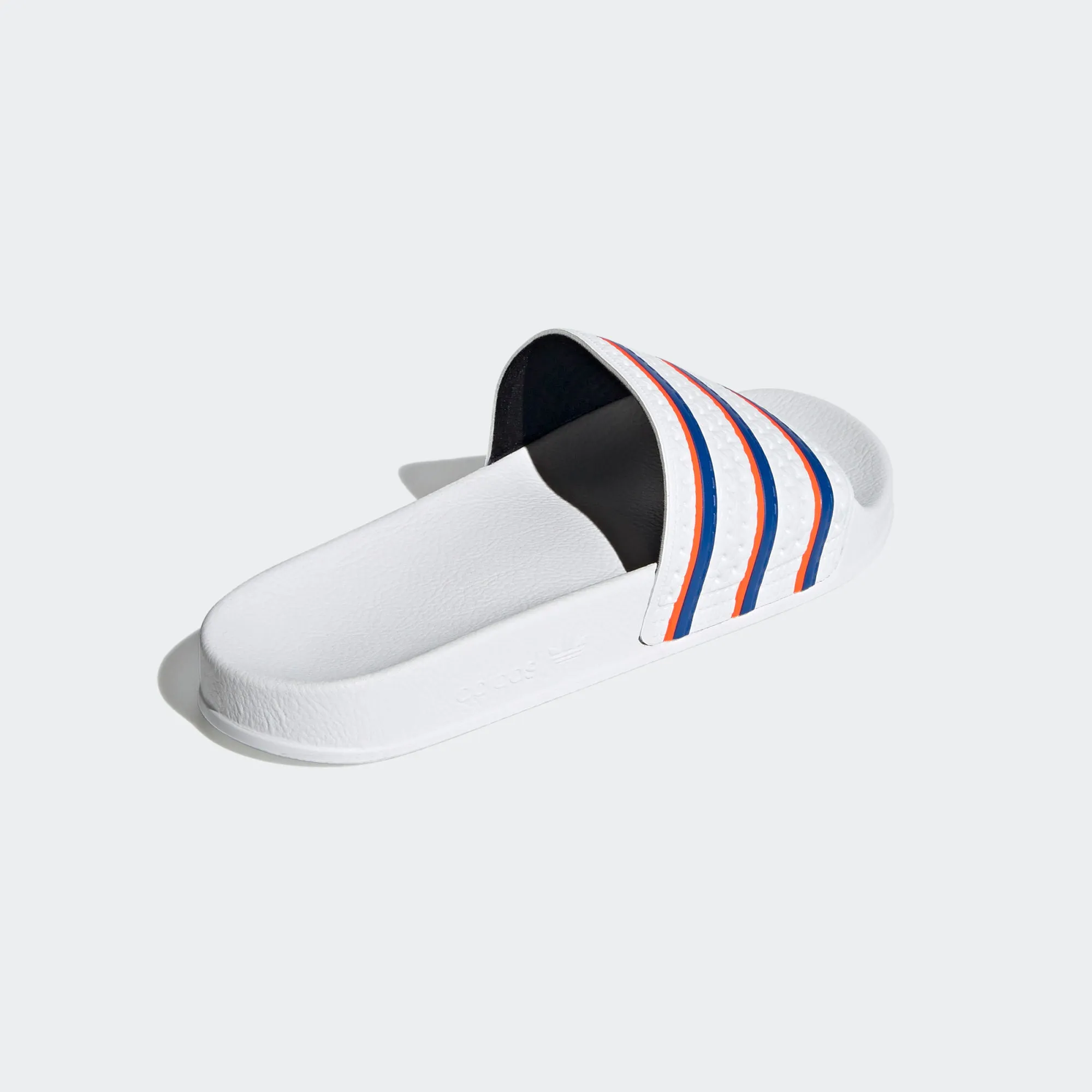 ADILETTE SLIDES Cloud White / Blue / Solar Red-Fu9888