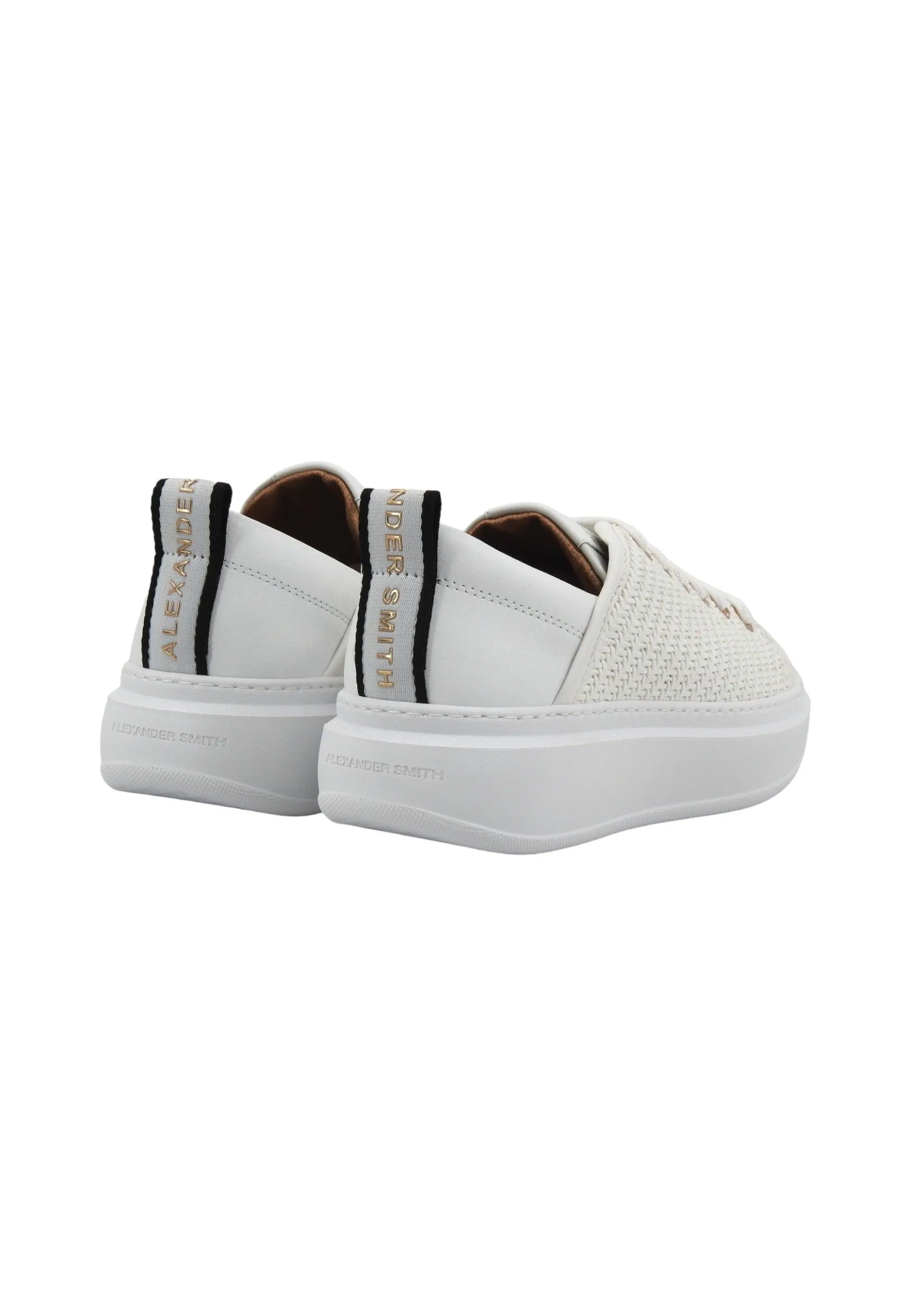 ALEXANDER SMITH Wembley Sneaker Donna Total White WYW0431