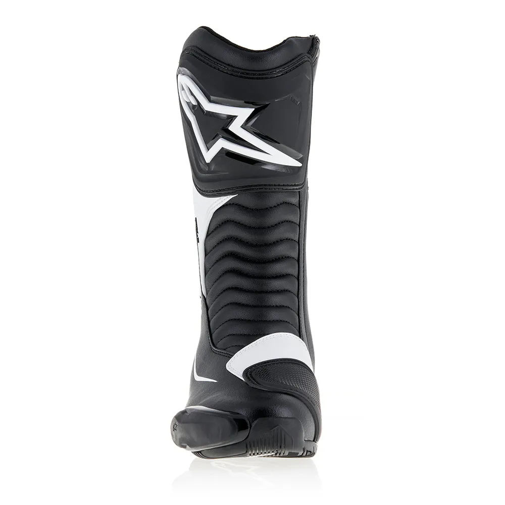 Alpinestars SMX S Durable Motorcycle Touring Boots Black White