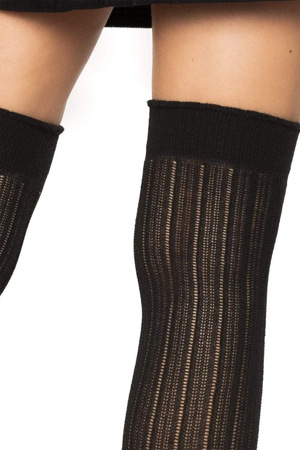 Angie Rib Knit Knee Socks