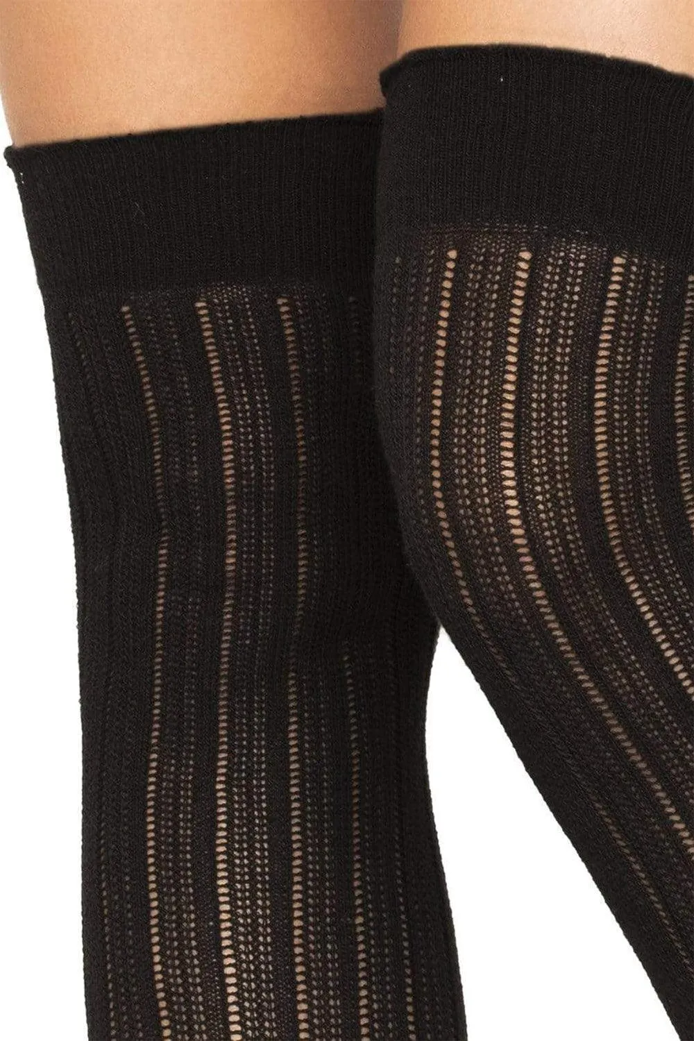 Angie Rib Knit Knee Socks