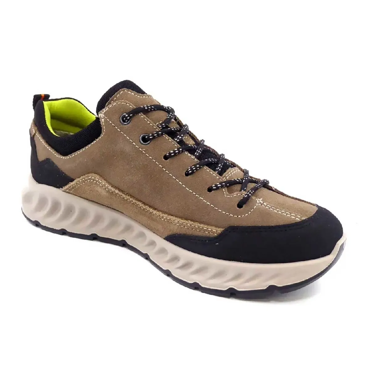 Ara Men's Pietro Taupe/Black Gore-Tex Waterproof