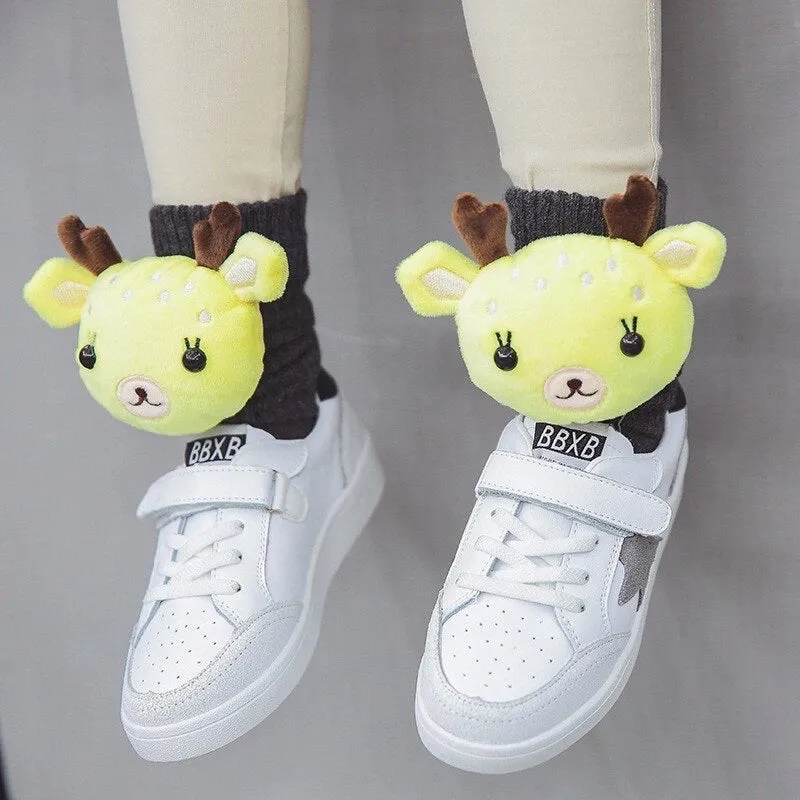 Baby Toddler Kids 3D Animal Head Socks