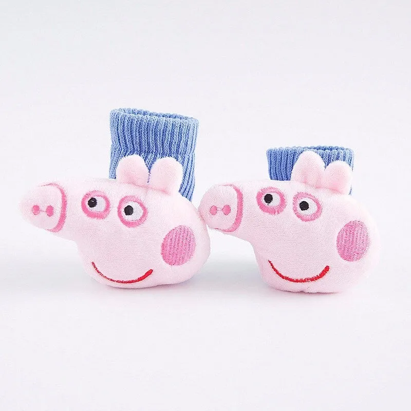 Baby Toddler Kids 3D Animal Head Socks