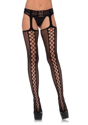 Banshee Garter Belt Stockings