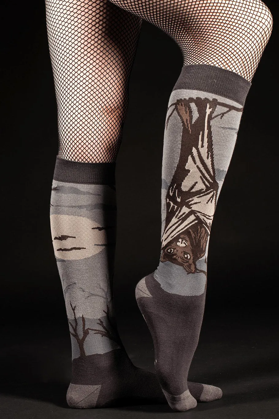 Bat Knee High Socks