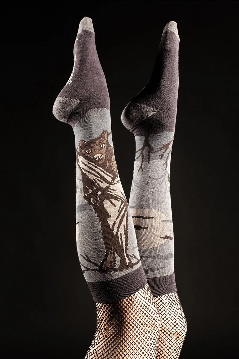 Bat Knee High Socks