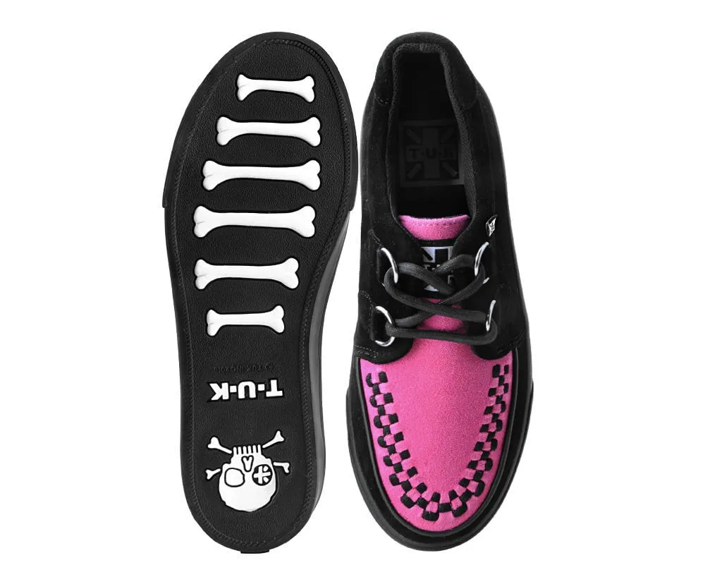 Black & Neon Pink Sneaker