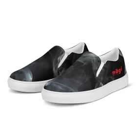 Black Smoke Men’s Slip-on Canvas Shoes