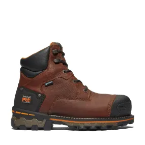 Boondock 6 Inch Composite-Toe Waterproof Ins 400G Work Boot Brown