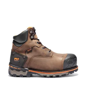 Boondock 6 Inch Composite-Toe Waterproof Work Boot Brown