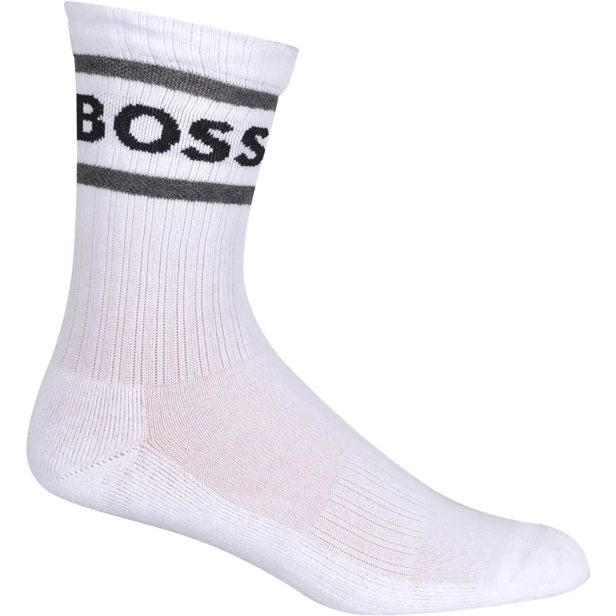 Boss 3 Pair Shoe Sock In White For Men