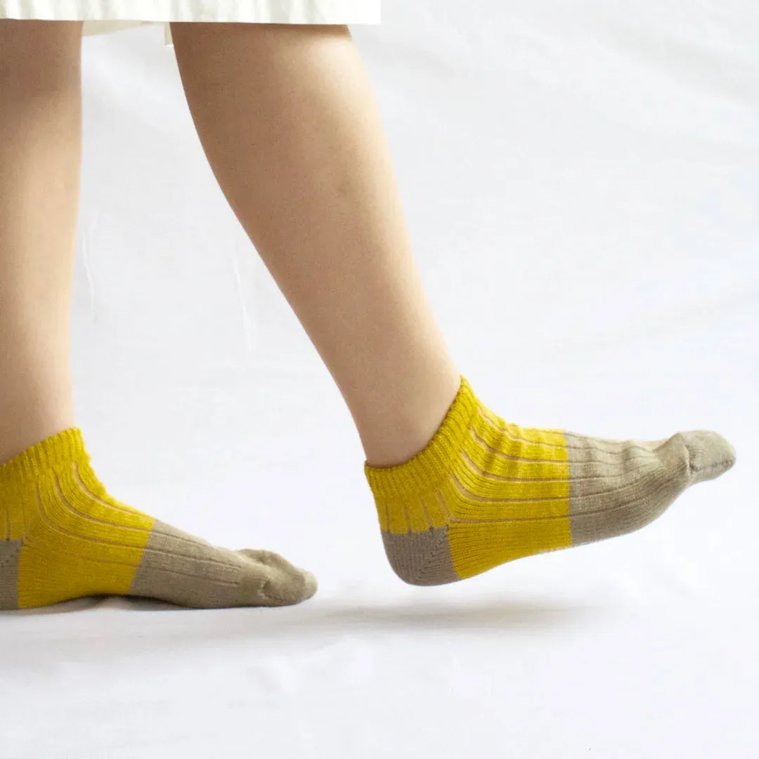 Boston Linen Cotton Anklet Socks