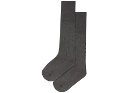 Boys 3/4 Long Socks - Grey