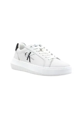 CALVIN KLEIN Chunky Cupsole Sneaker Donna Bright White Black YW0YW00823