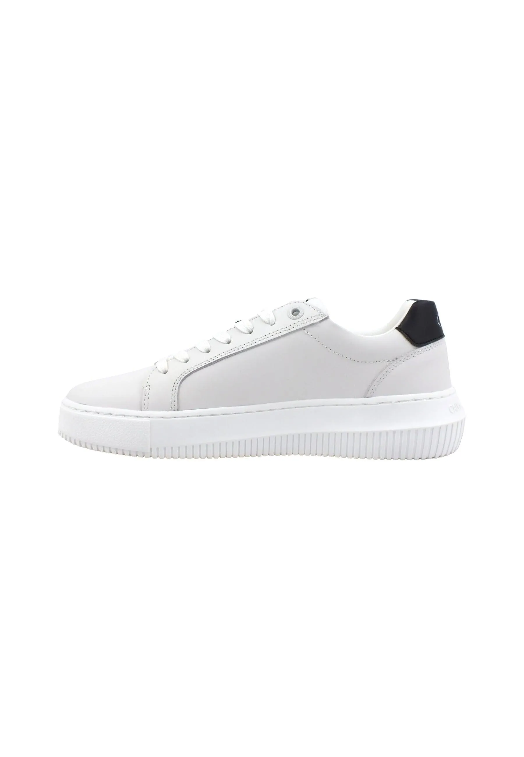 CALVIN KLEIN Chunky Cupsole Sneaker Donna Bright White Black YW0YW00823