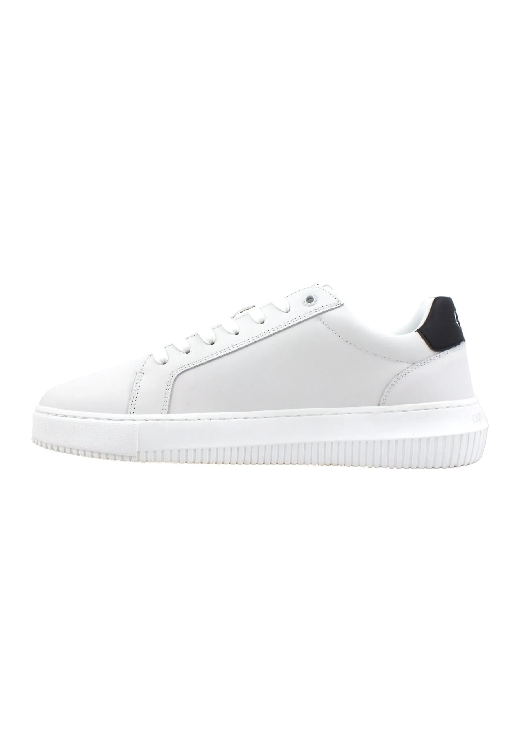 CALVIN KLEIN Chunky Cupsole Sneaker Uomo White Black YM0YM00681