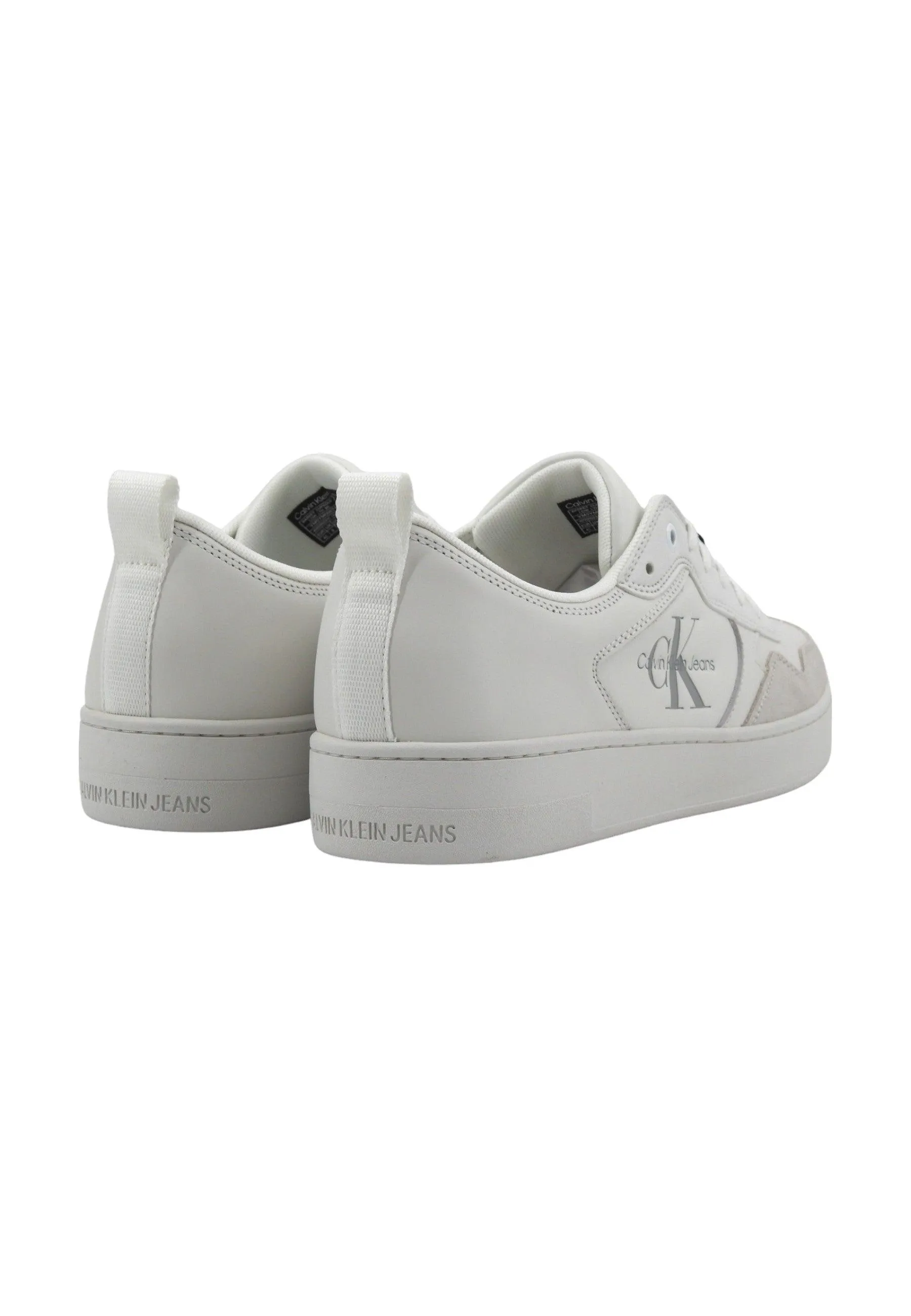 CALVIN KLEIN Sneaker Basket Cupsole Uomo Triple Bright White YM0YM00574