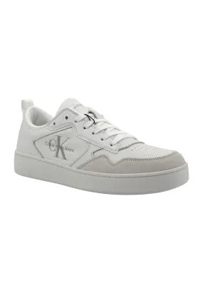 CALVIN KLEIN Sneaker Basket Cupsole Uomo Triple Bright White YM0YM00574