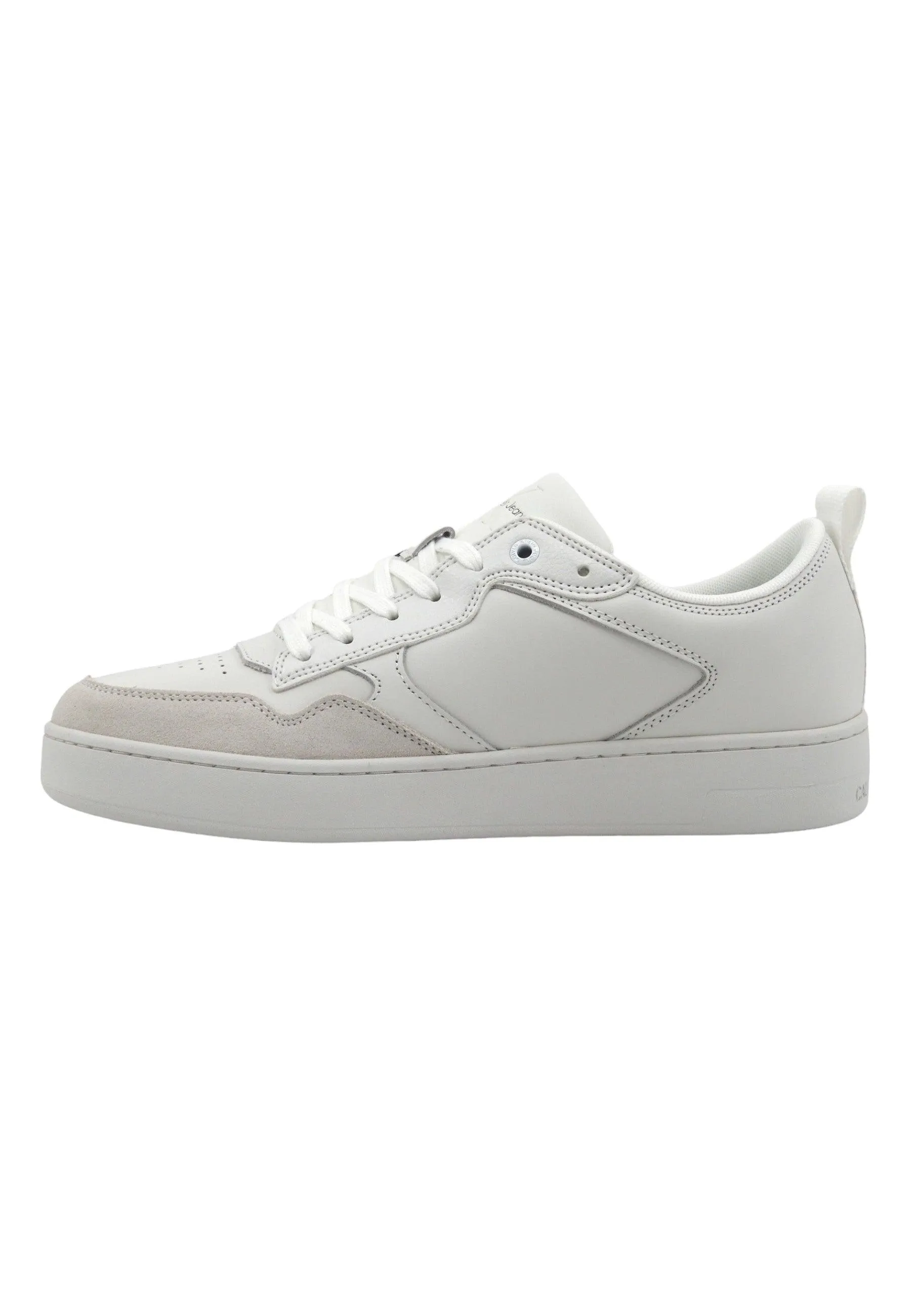 CALVIN KLEIN Sneaker Basket Cupsole Uomo Triple Bright White YM0YM00574