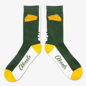 Cheesehead Socks