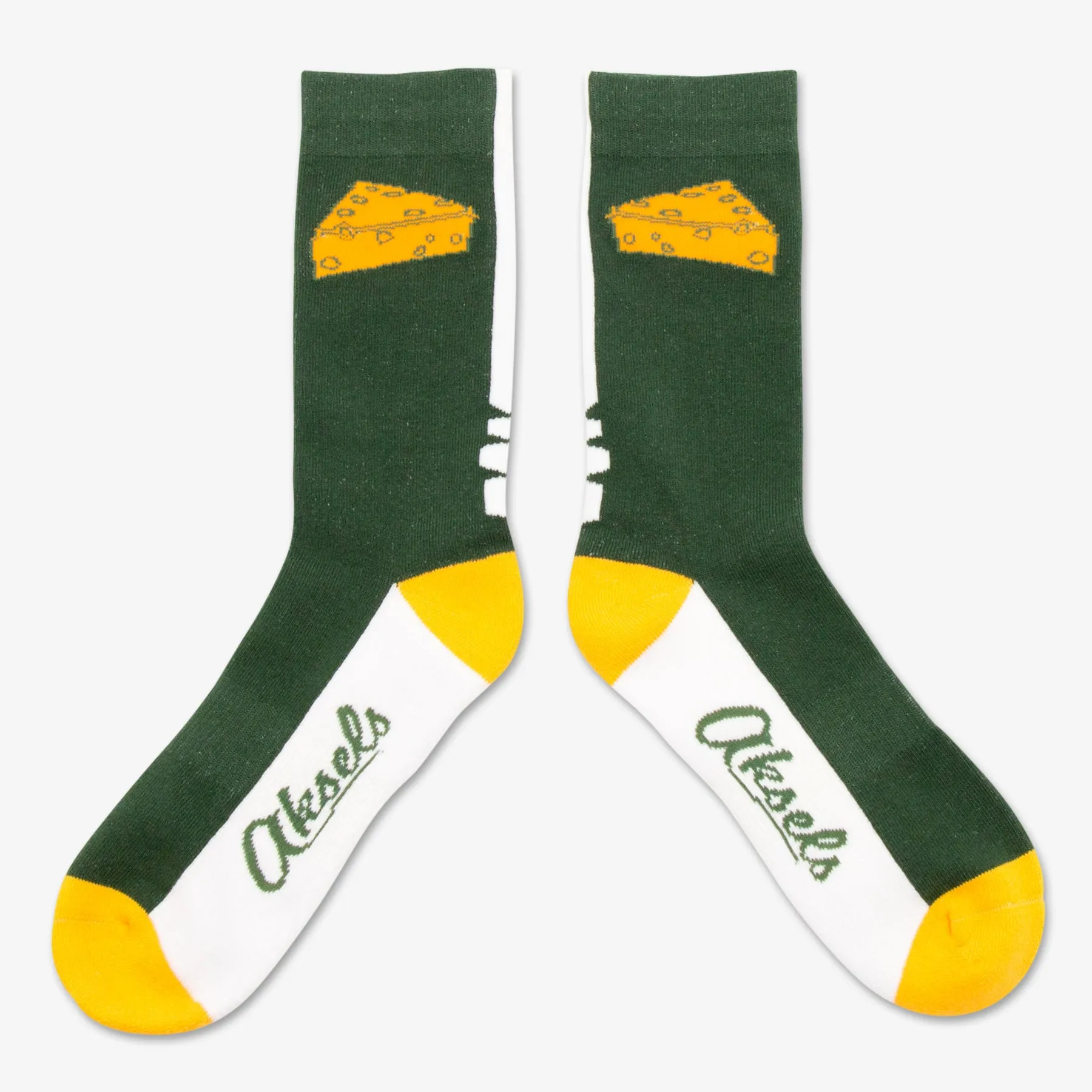 Cheesehead Socks