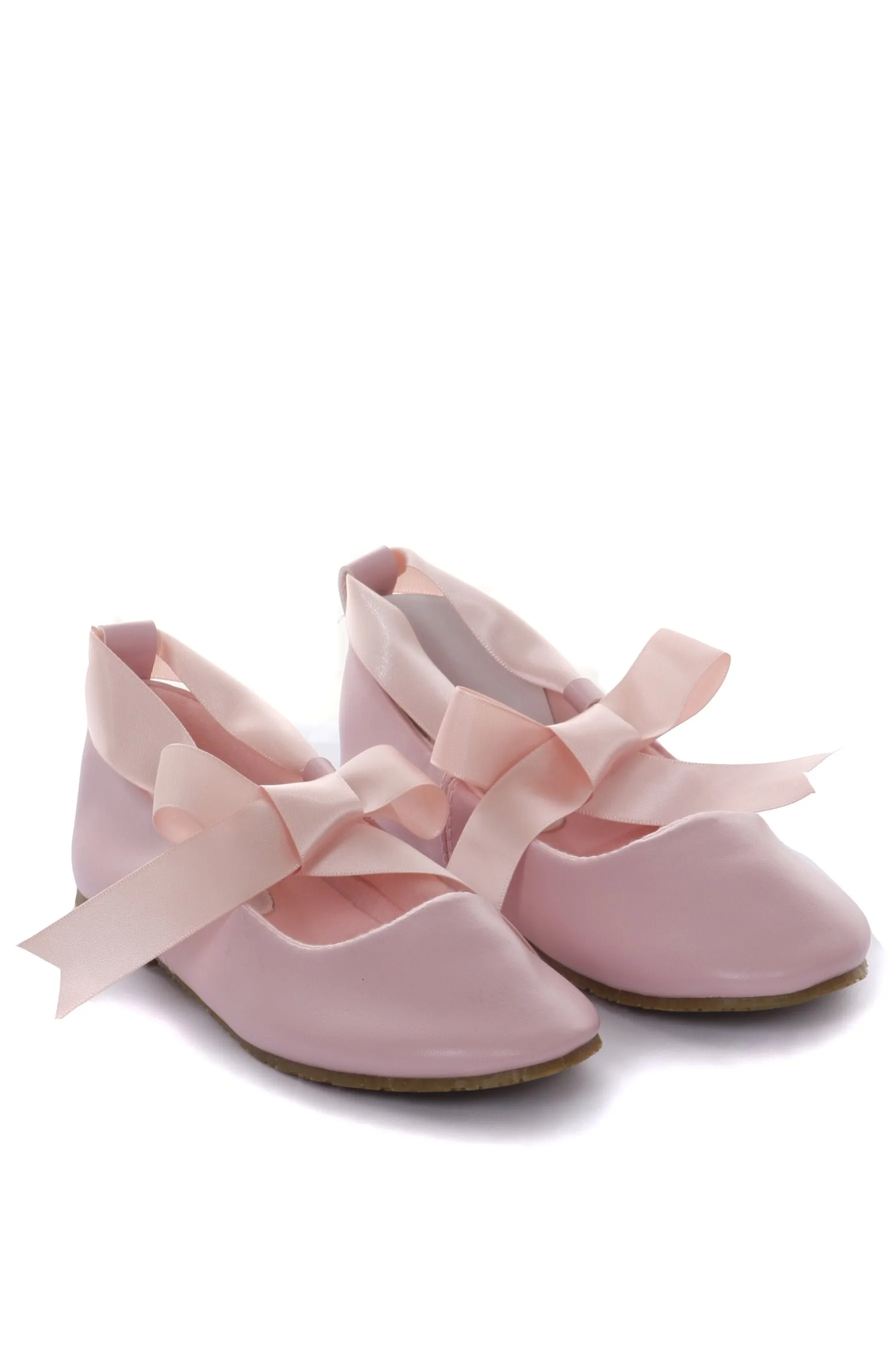 Children's Ballerina Shoes with Ribbon Tie