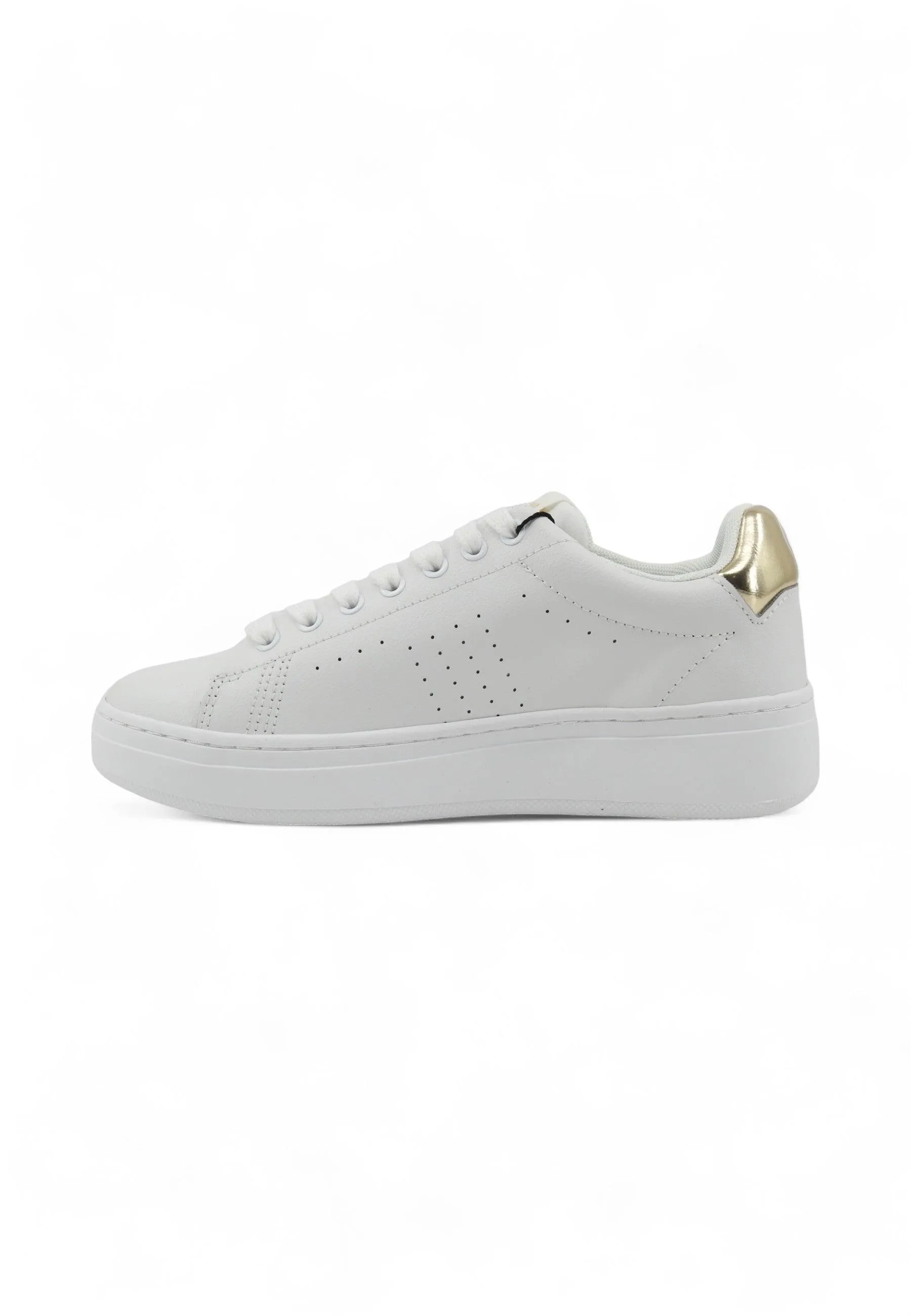 COLMAR Sneaker Donna White Gold BATES GLAM