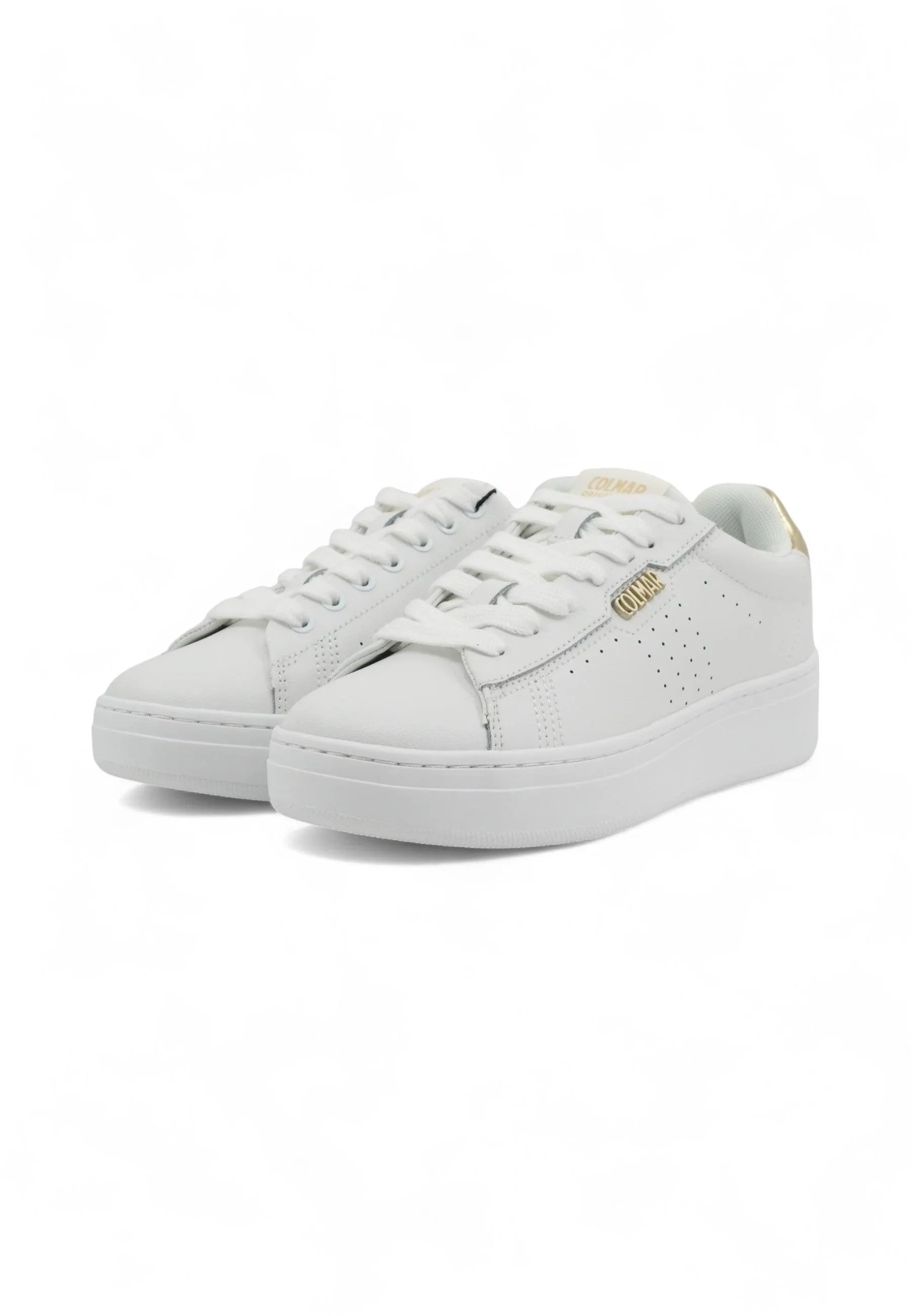 COLMAR Sneaker Donna White Gold BATES GLAM