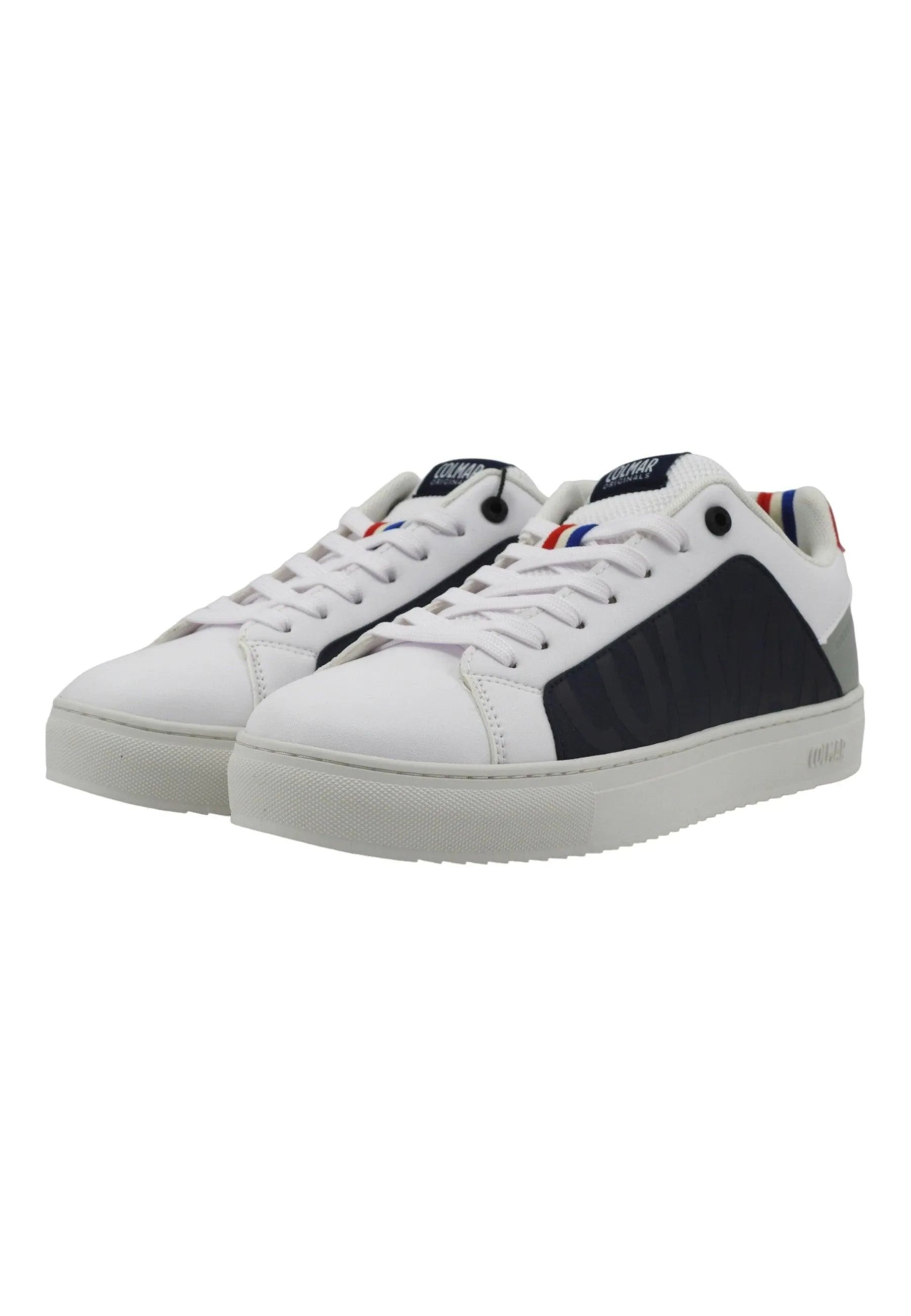 COLMAR Sneaker Uomo Navy Red White BRADBURY CHROMATIC BLOCK