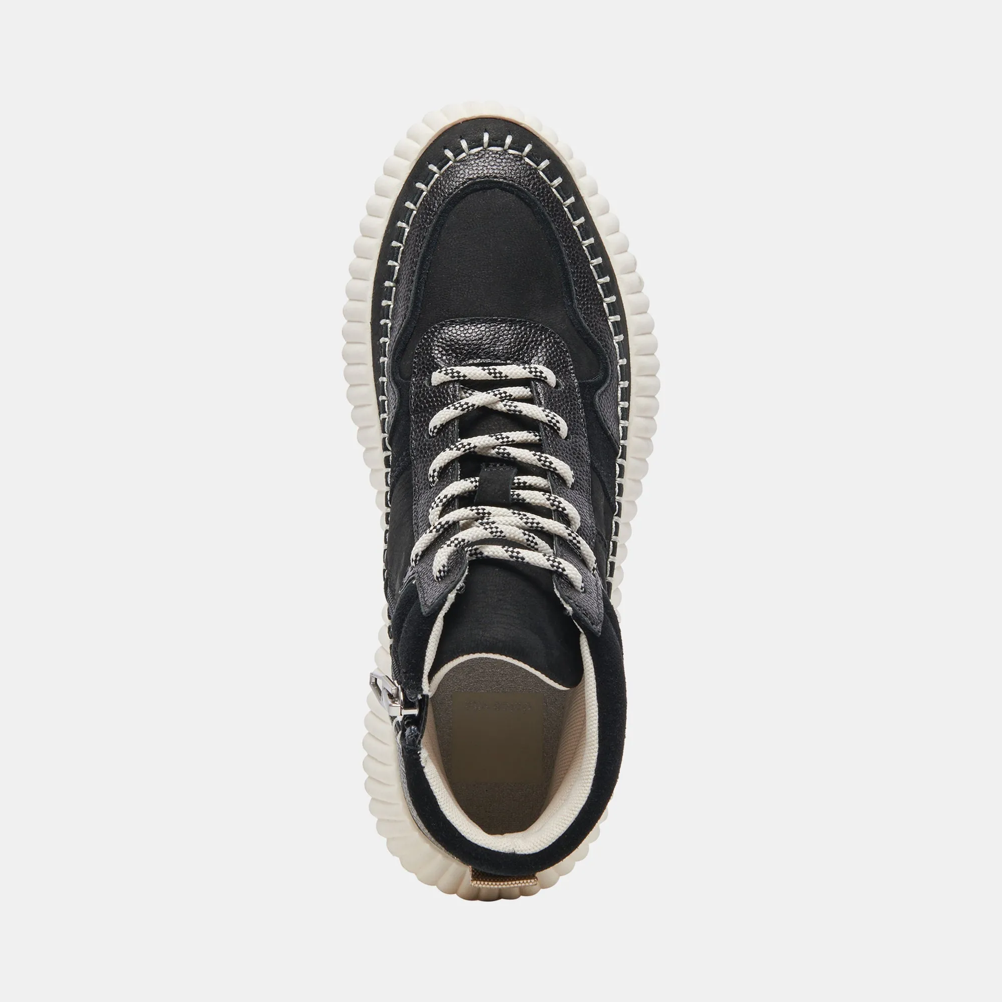 DALEY SNEAKERS BLACK MULTI SUEDE - re:vita