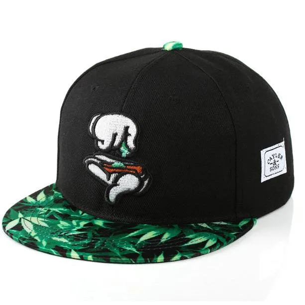 Dank Master Green Weed Snapback