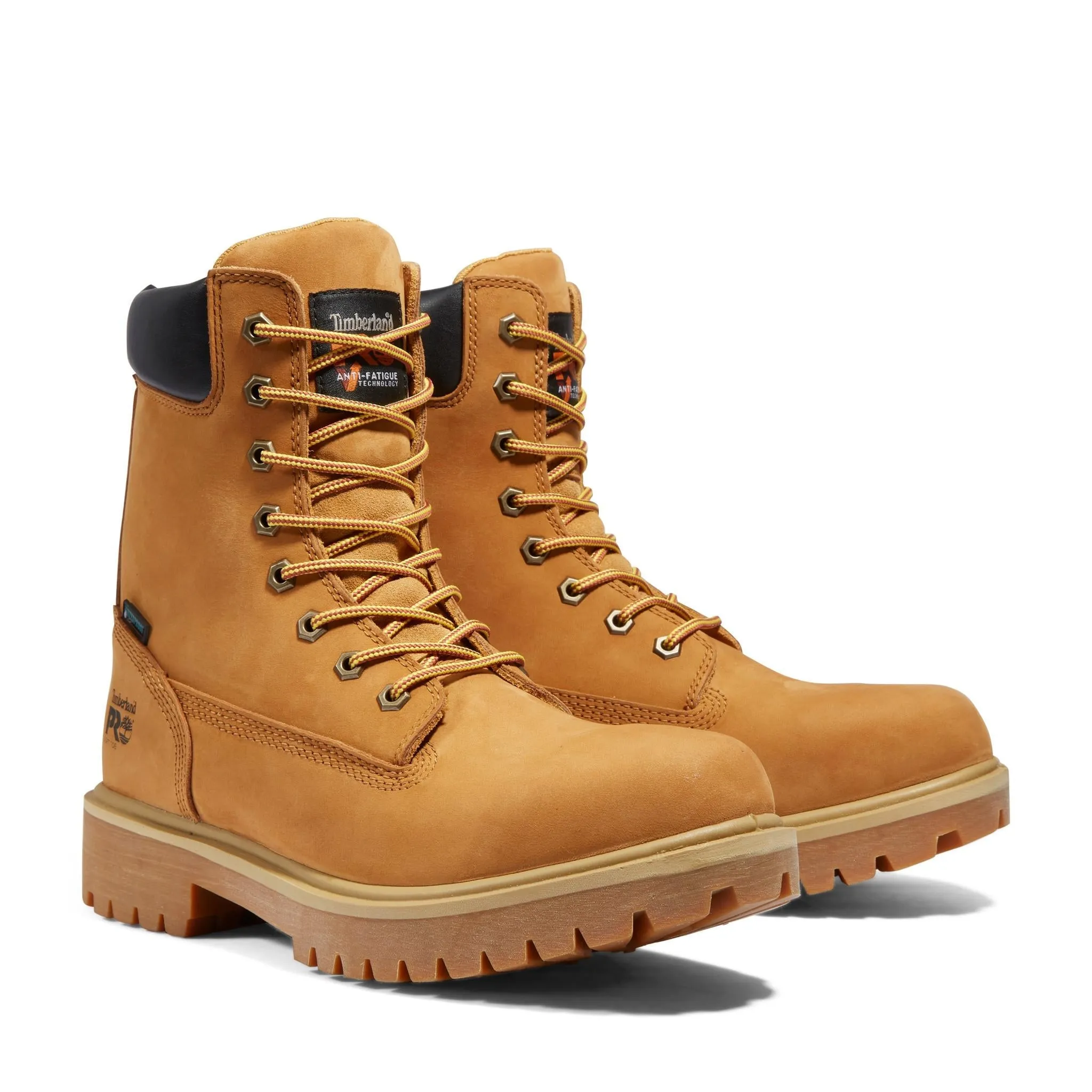 Direct Attach 8 Inch Soft-Toe Boot Waterproof Boot Wheat