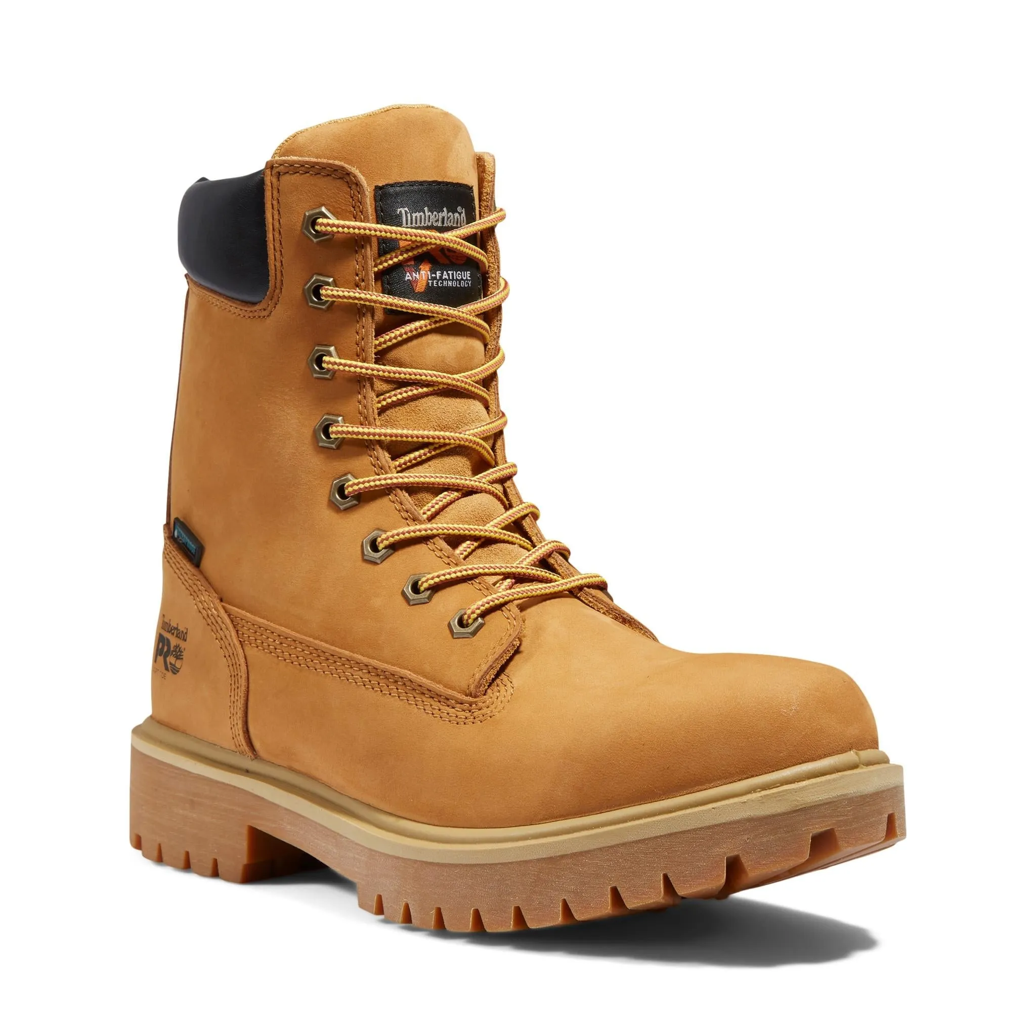 Direct Attach 8 Inch Soft-Toe Boot Waterproof Boot Wheat