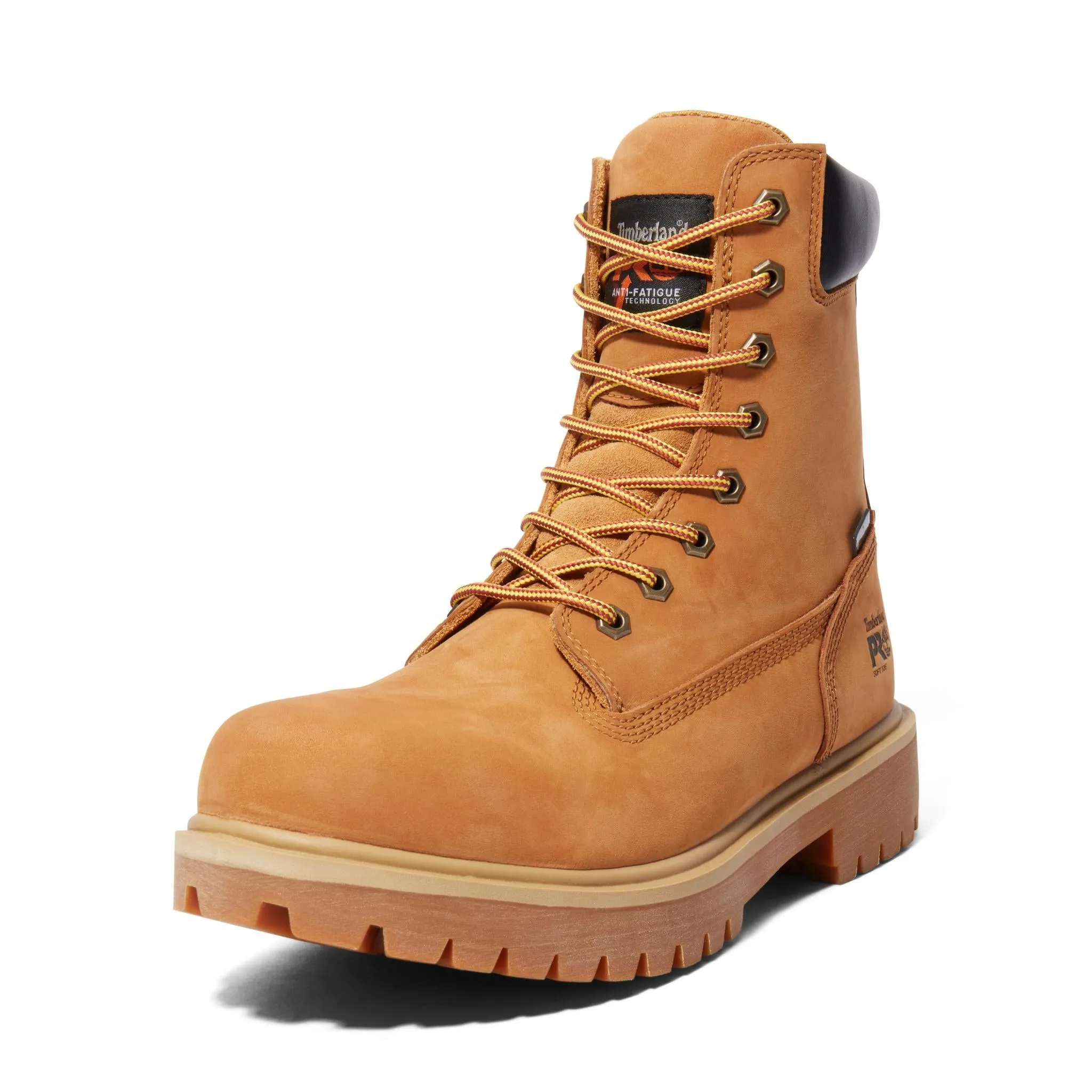 Direct Attach 8 Inch Soft-Toe Boot Waterproof Boot Wheat