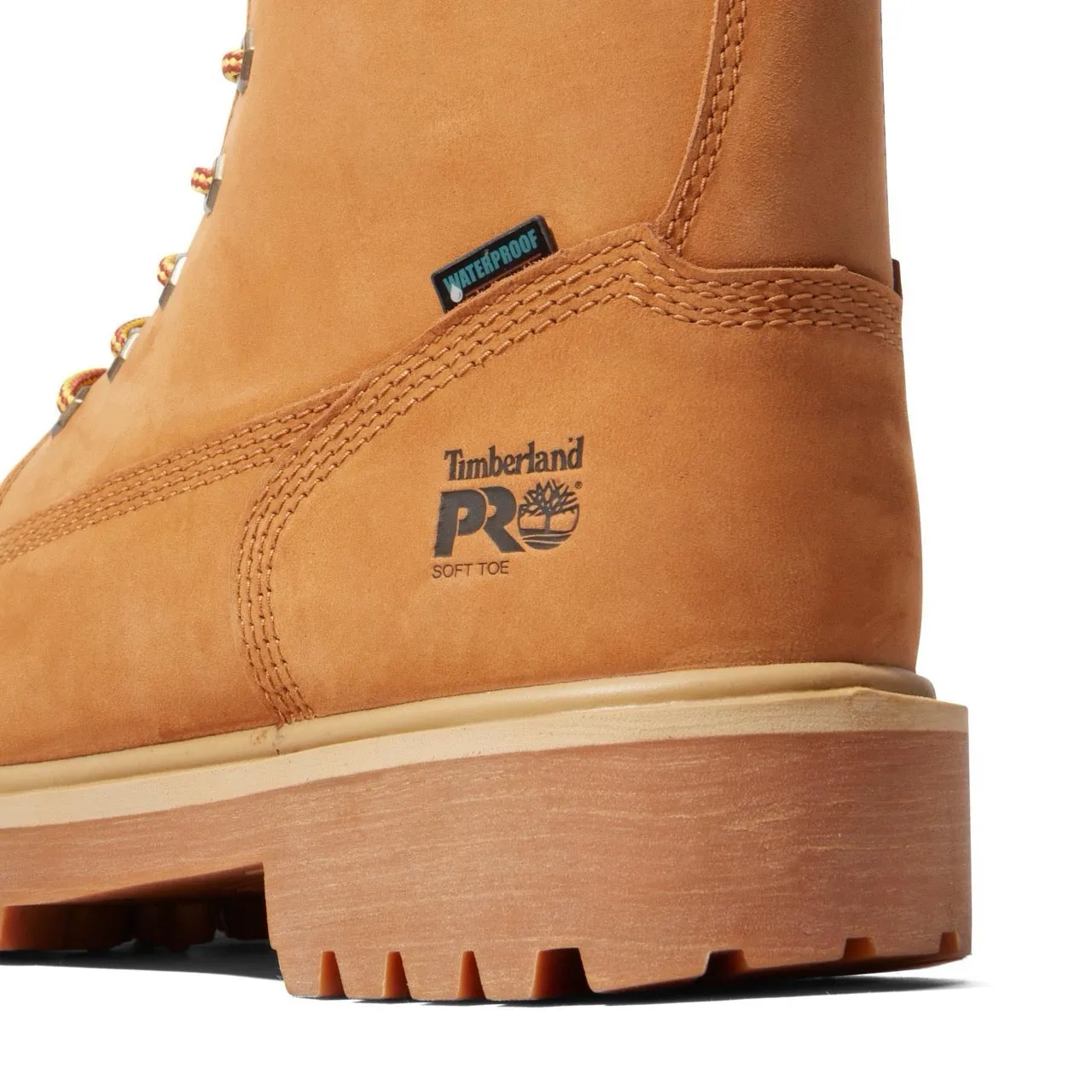 Direct Attach 8 Inch Soft-Toe Boot Waterproof Boot Wheat