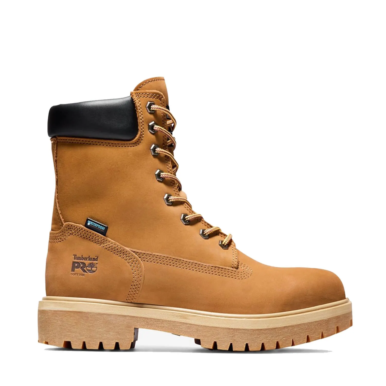 Direct Attach 8 Inch Soft-Toe Boot Waterproof Boot Wheat