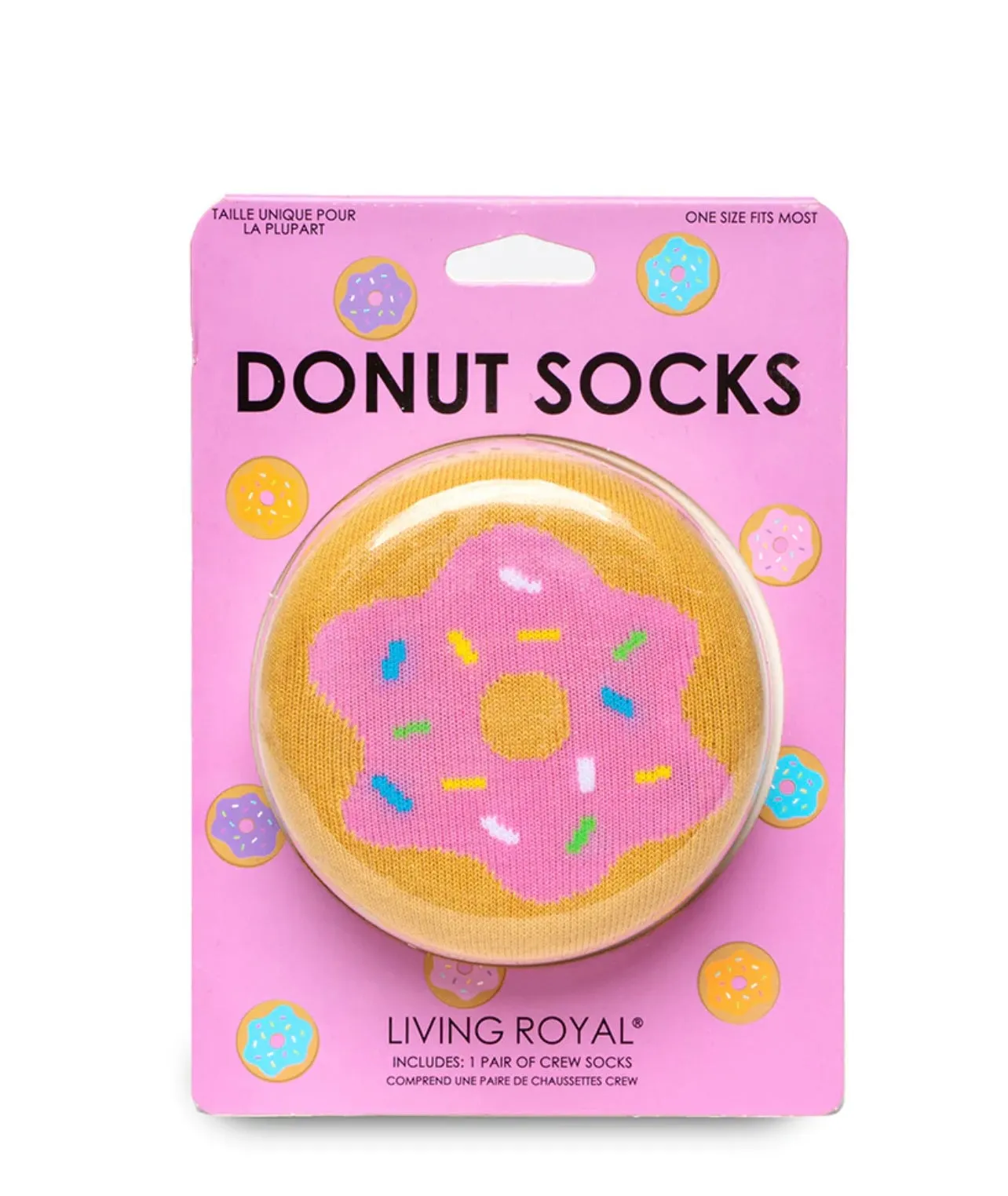 Donut 3D Crew Socks