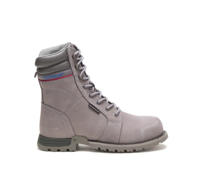 Echo Women's Steel-Toe Work Boots Frost Grey Wp