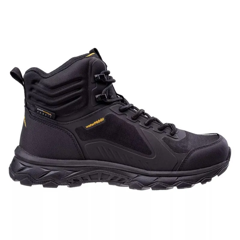 Elbrus Black Hixon Mid Waterproof CM Mens Shoes - Black