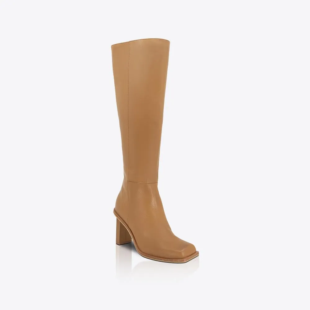 Eon Knee High Boot Tan