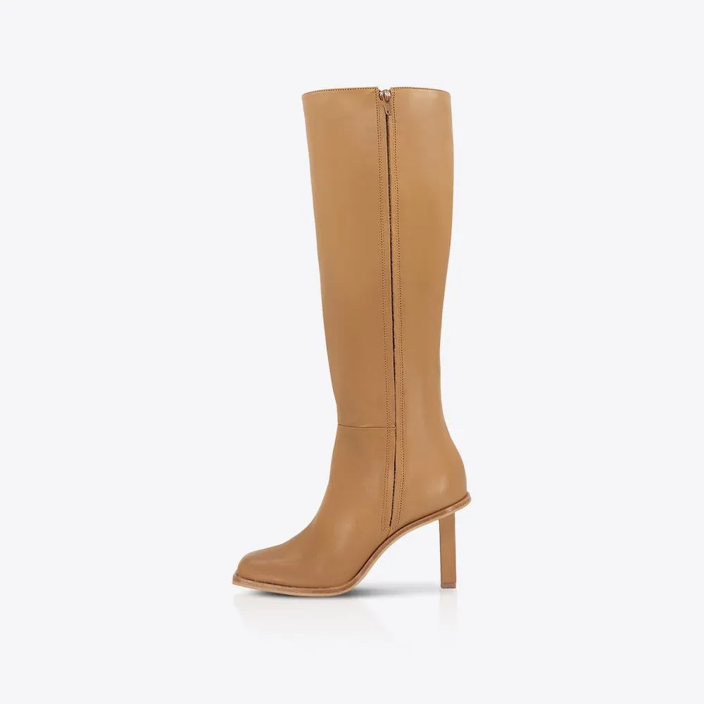 Eon Knee High Boot Tan