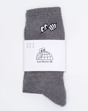 Eyes Socks Grey Melange