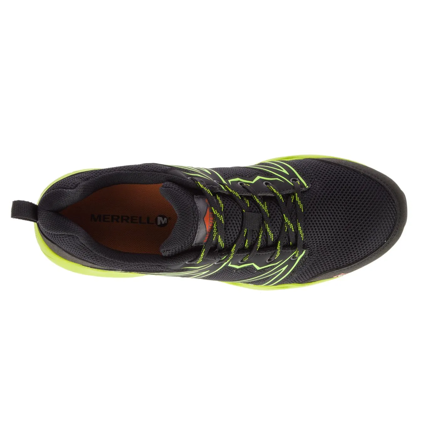 Fullbench Superlite Men's Alloy-Toe Work Shoes Black/Lime