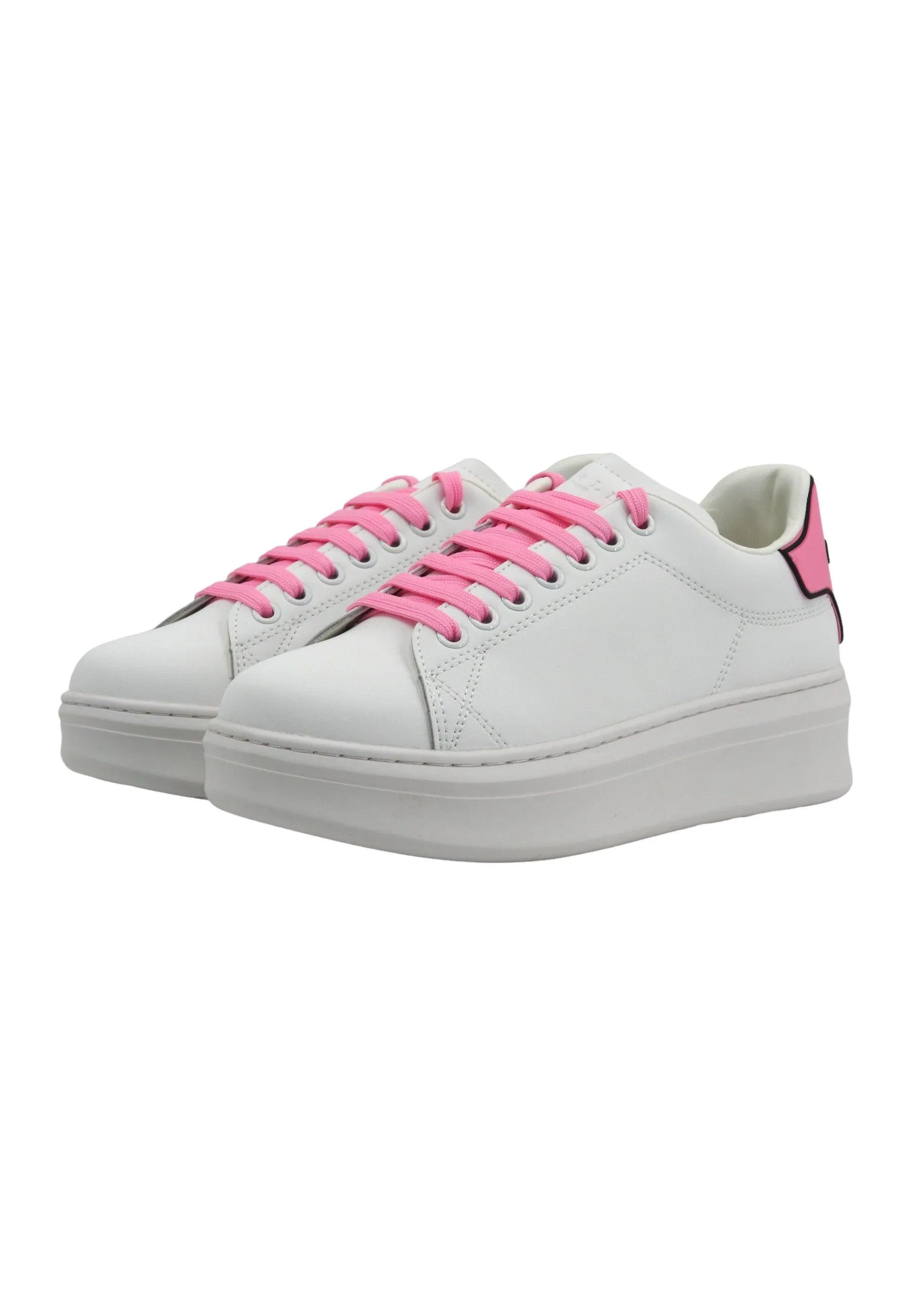 GAELLE Sneaker Donna Rosa Bianco GACAW00013