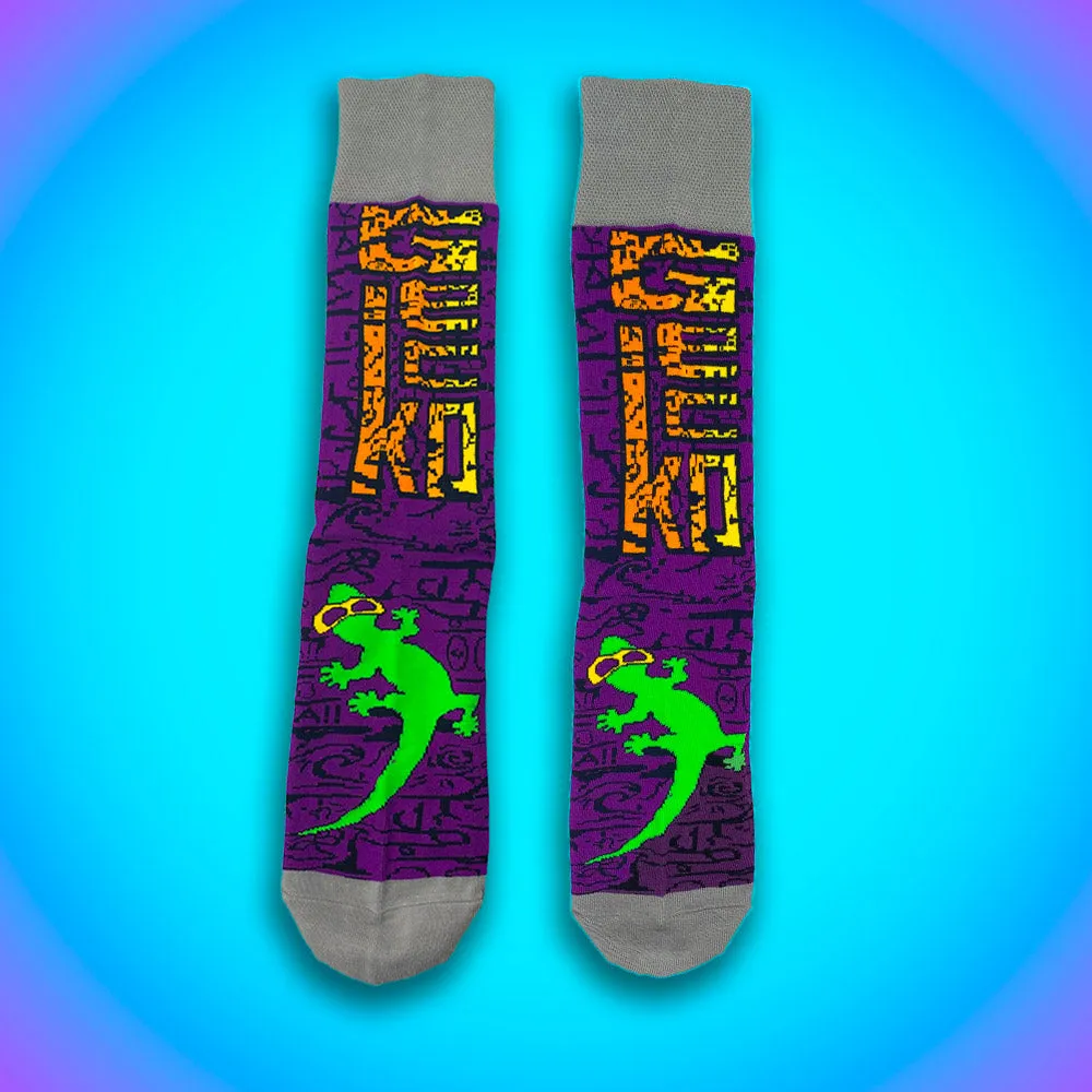 Gecko Forbidden Wall Socks